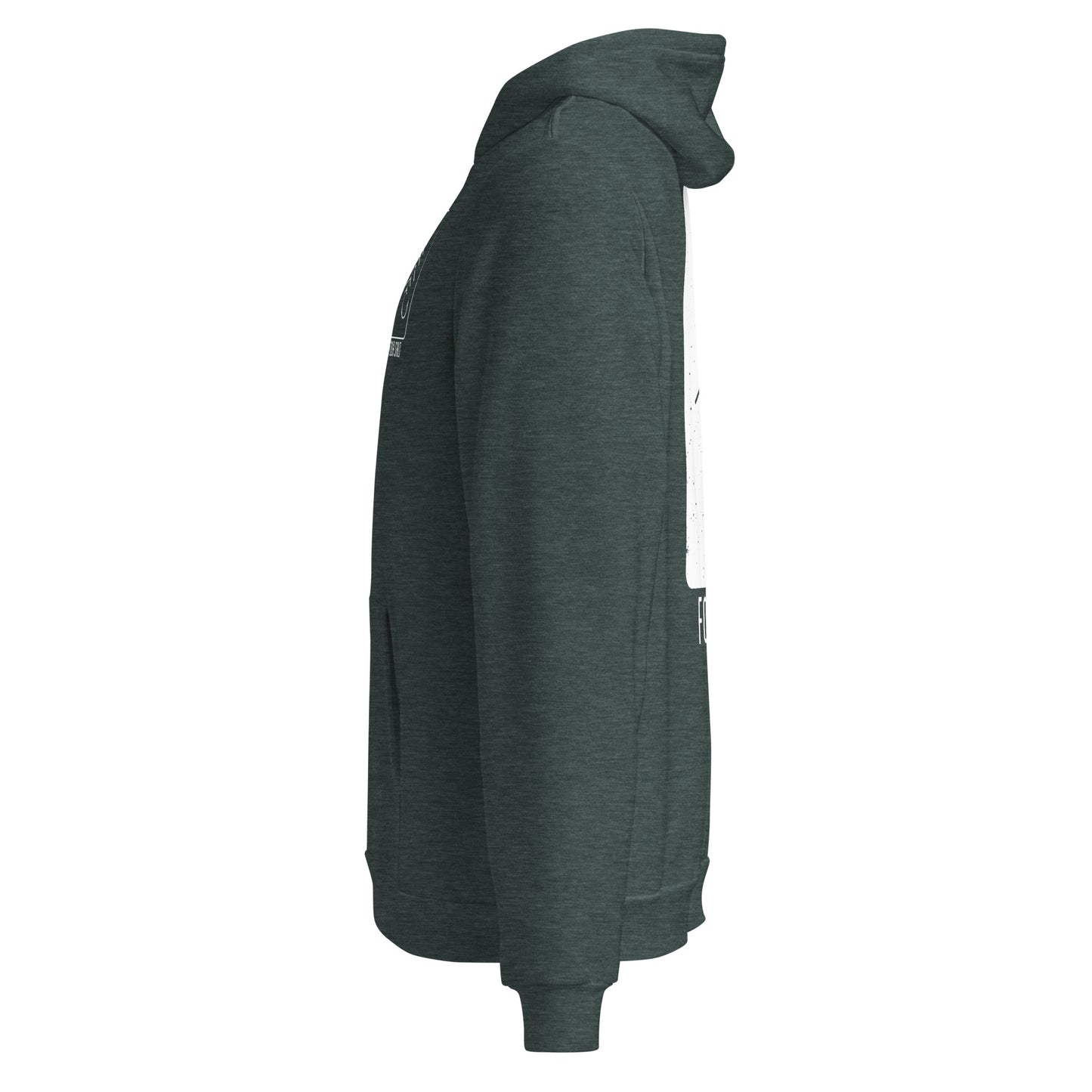 Four Salt ICON Unisex hoodie - Heather Green