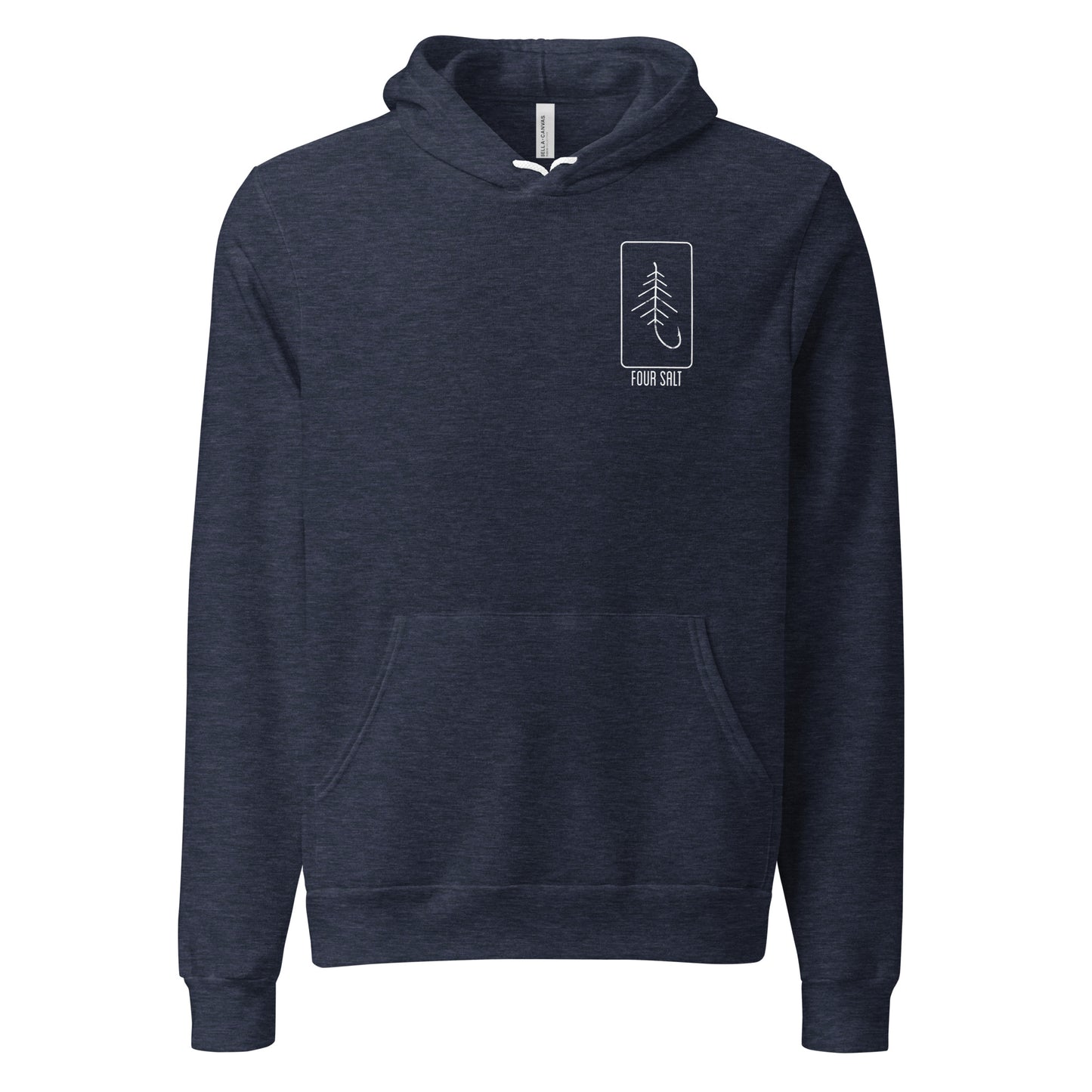 Four Salt ICON Unisex hoodie - Heather Green