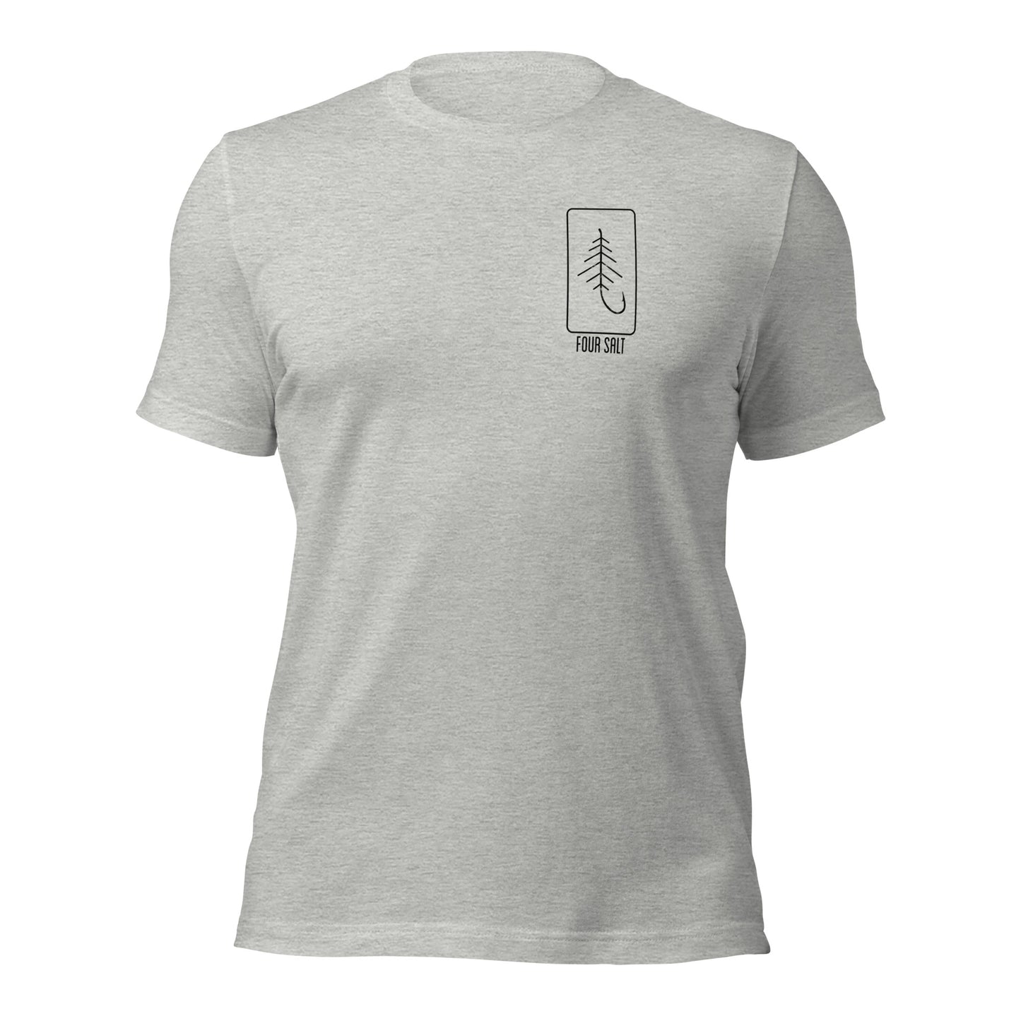 Four Salt ICON Unisex T-Shirt - Heather White