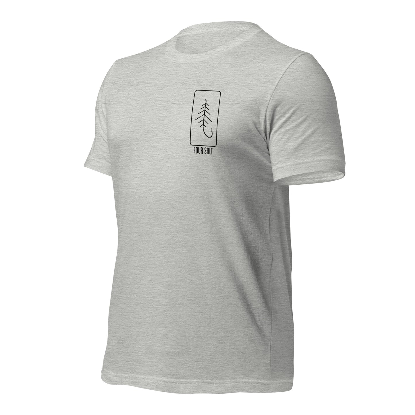 Four Salt ICON Unisex T-Shirt - Heather White