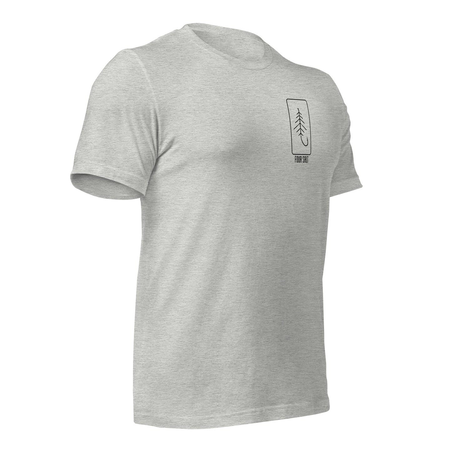 Four Salt ICON Unisex T-Shirt - Heather White