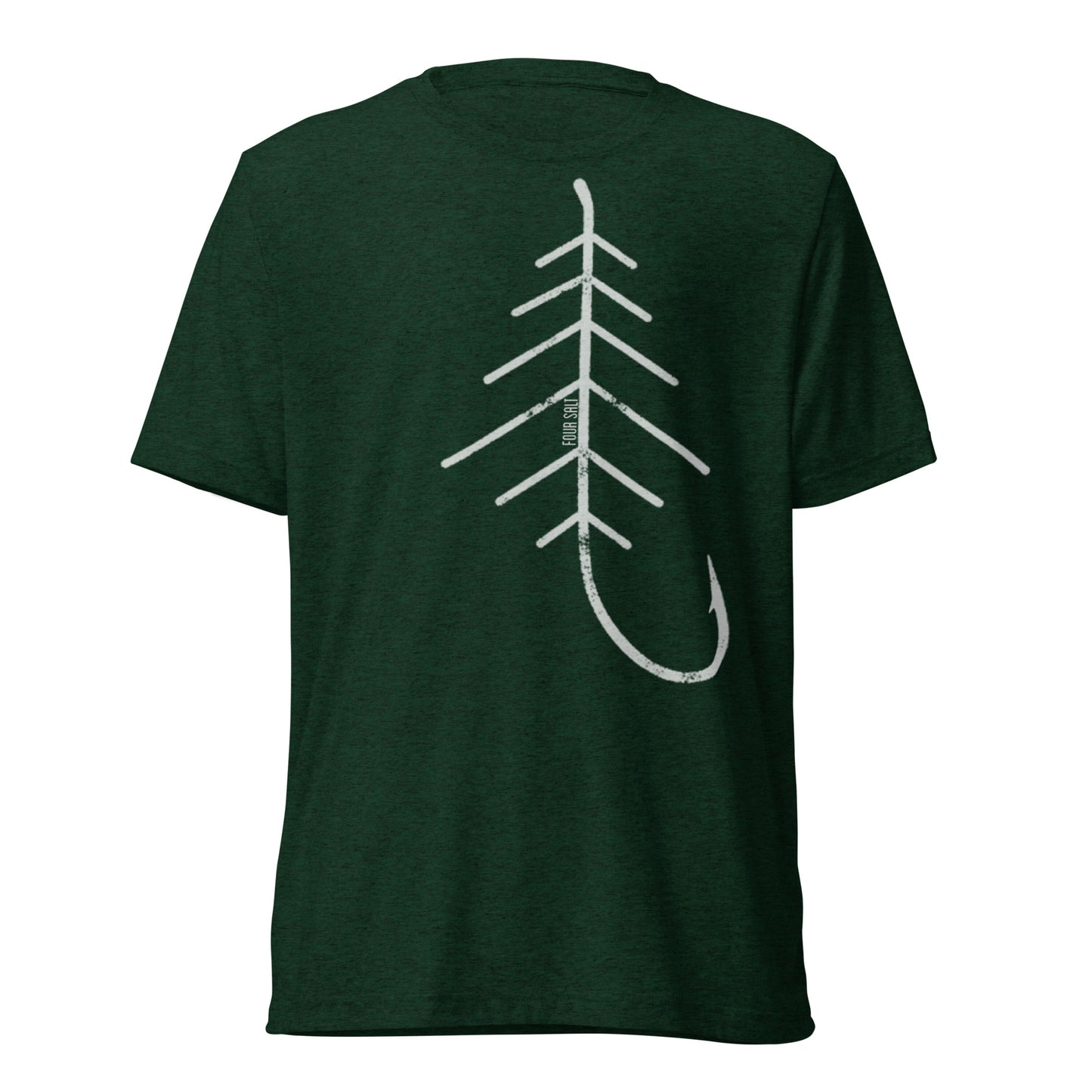 Four Salt Tri-Blend Unisex t-shirt - Heather Charcoal