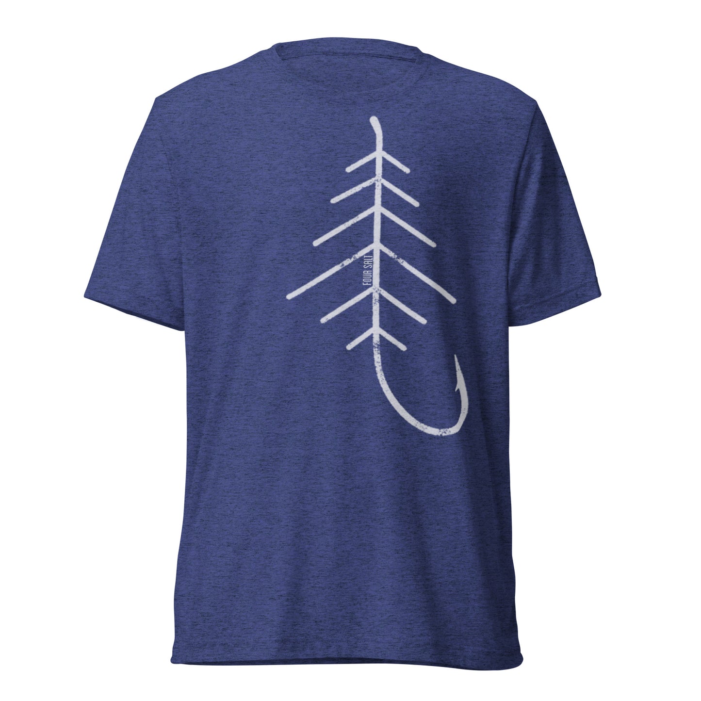 Four Salt Tri-Blend Unisex t-shirt - Heather Charcoal