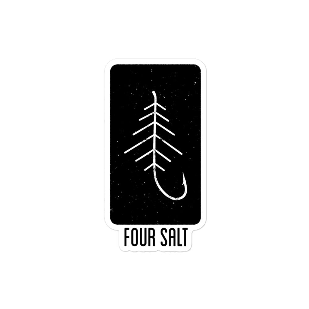 Salt Company Sticker Four Salt Icon Decal – Four Salt Steelhead Company