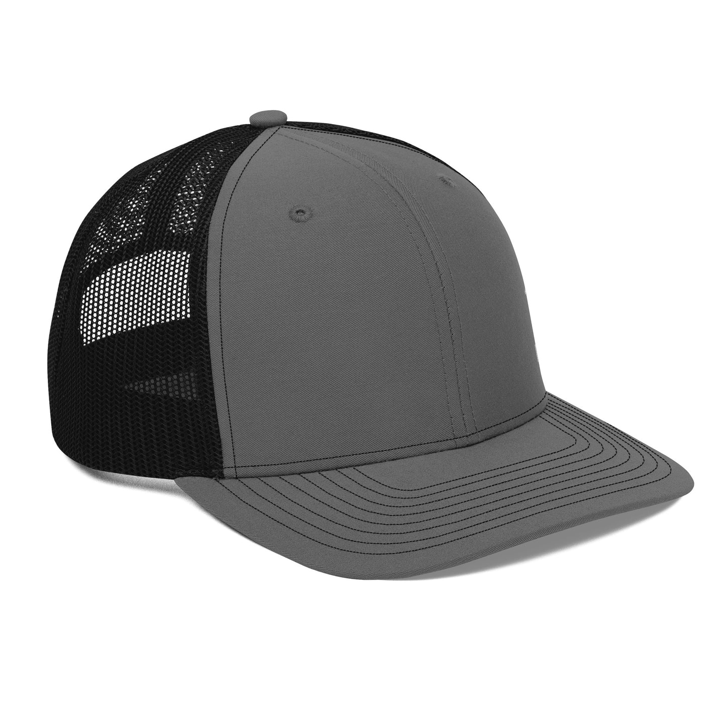 Four Salt ICON Trucker Hat - Charcoal/Black