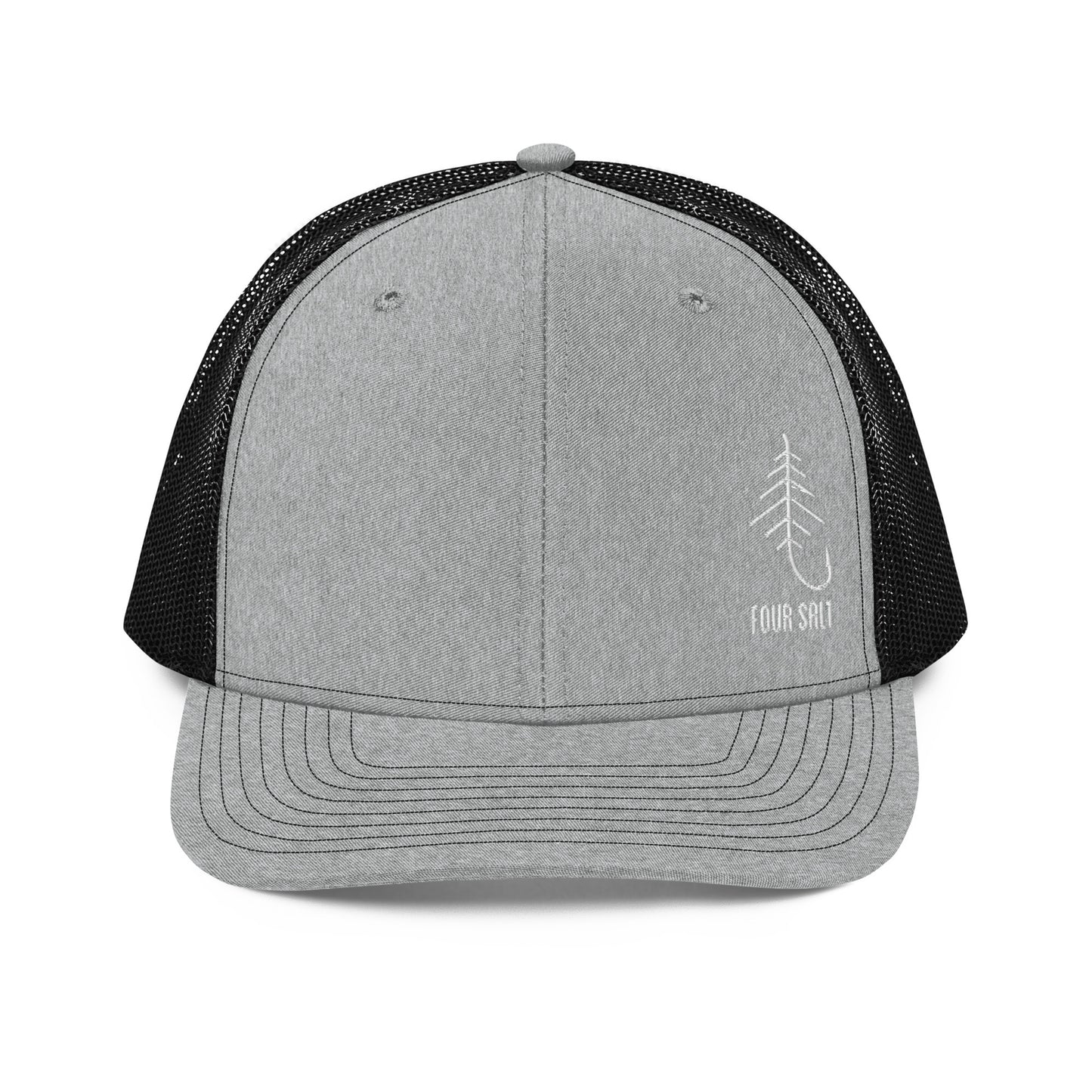 Four Salt ICON Trucker Hat - Grey/Black