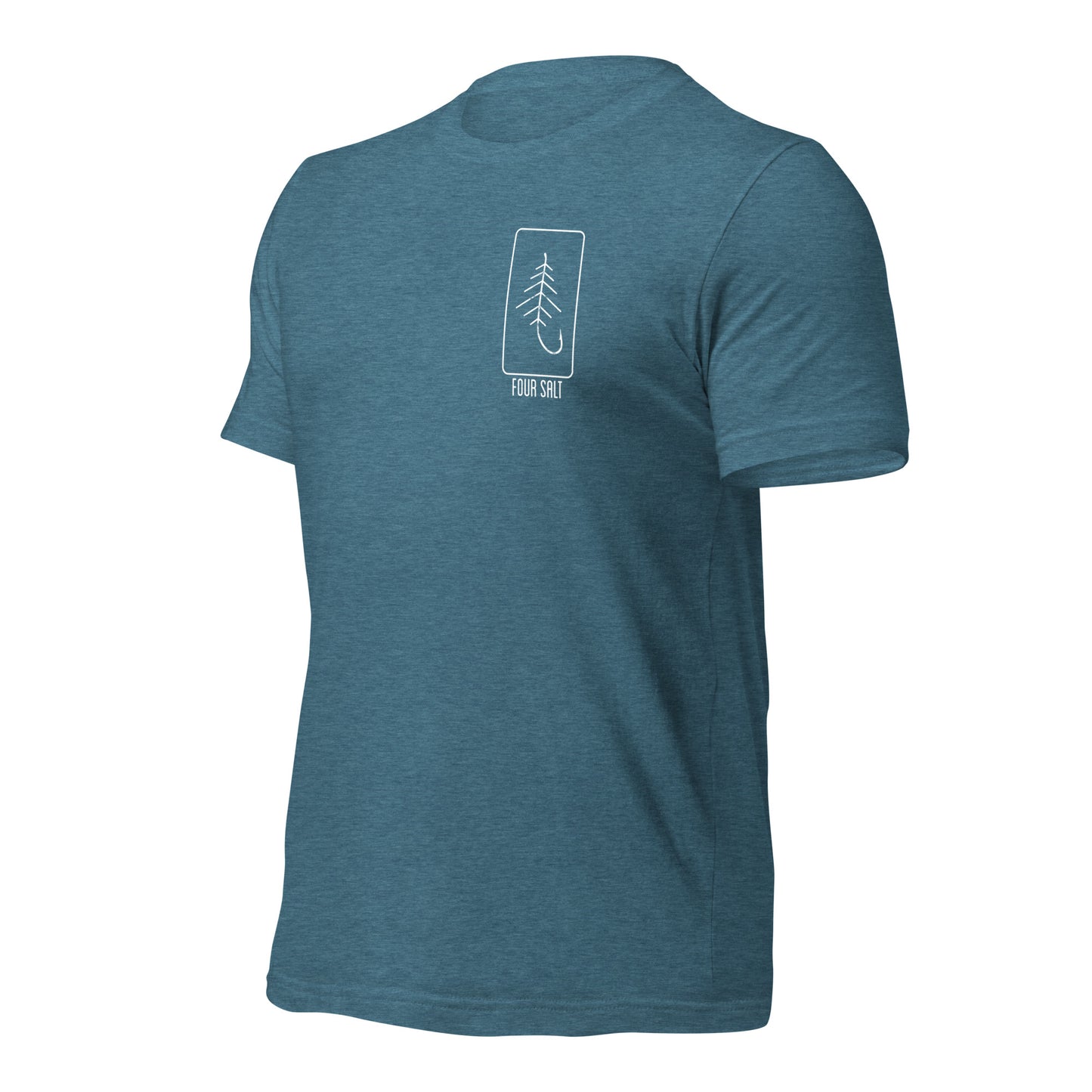 Four Salt ICON Unisex t-shirt - Heather Teal