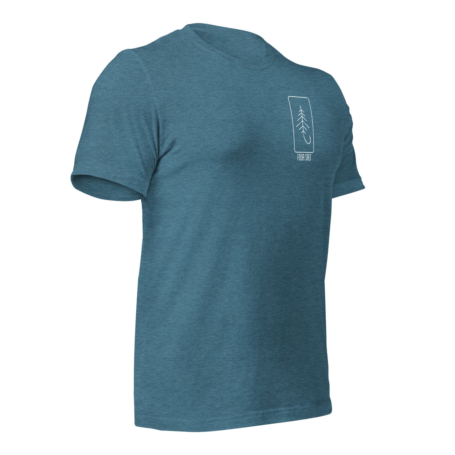 Four Salt ICON Unisex t-shirt - Heather Teal